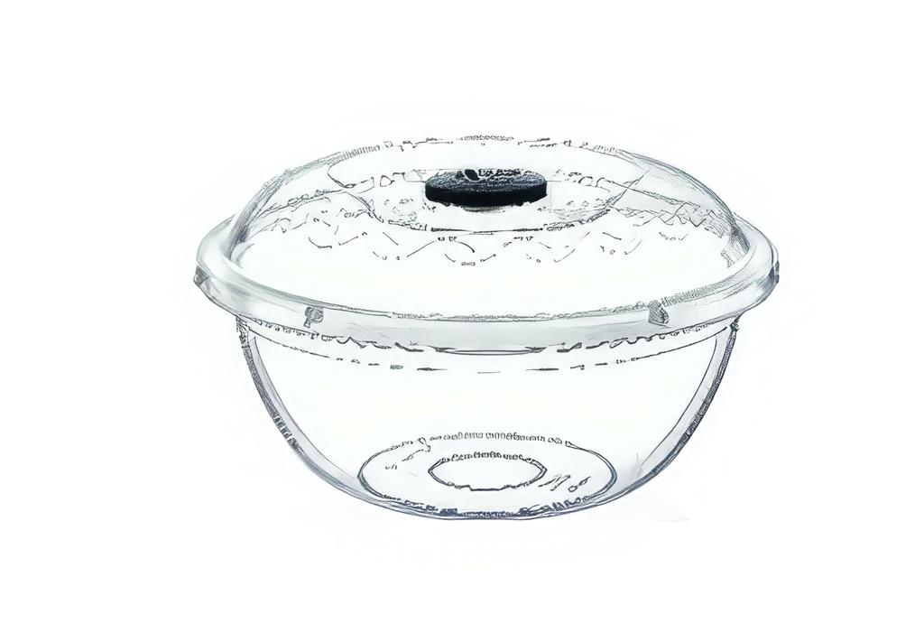 [P70047] 35 Liter Plastic Basin with Lid (6 pc/ctn) Uniware B2B